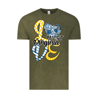 Vintage Olive Love West Virginia Vintage Tee - Bettercallsaul