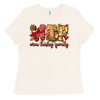 Bone funny thanksgiving wine turkey family Ladies Tee - MaliasSmallBusiness