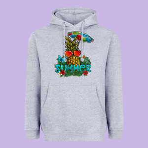 Summer Heavyweight Hoodie Designed By Cowhidedigitalart