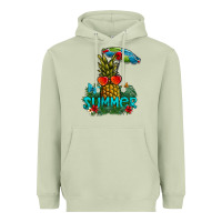 Matcha Summer Heavyweight Hoodie - CowhideDigitalArt