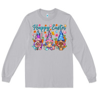 Moon Dust Happy Easter gnomies Easter Day Long Sleeve Tee - HowdyJamesFarm