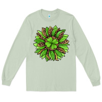 Matcha lucky leopard st patricks sunflower Long Sleeve Tee - Jasminsmagicworld