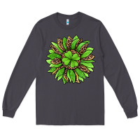Smoke lucky leopard st patricks sunflower Long Sleeve Tee - Jasminsmagicworld