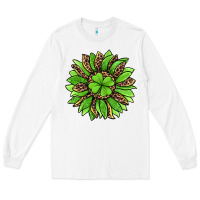 White lucky leopard st patricks sunflower Long Sleeve Tee - Jasminsmagicworld