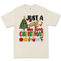 Bone just a girl who loves christmas Premium Tee - MaliasSmallBusiness