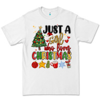 Just A Girl Who Loves Christmas Premium Tee | Teevron