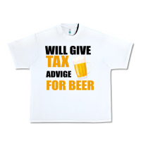 White Tax Day Will Give Advice For Beer Gift Urban Heavy Tee - Bettercallsaul