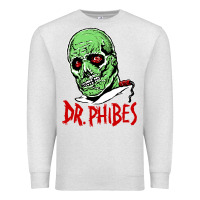 Oatmeal Heather dr. phibes Premium Sweatshirt - tuanDangUi