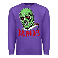 Purple dr. phibes Premium Sweatshirt - tuanDangUi
