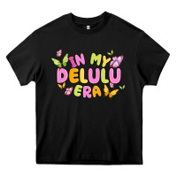 Black in my delulu era Heavy Core Tee - MaliasSmallBusiness