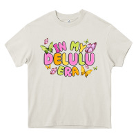 Cream in my delulu era Heavy Core Tee - MaliasSmallBusiness