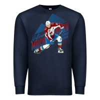 Navy nathan mackinnon Premium Sweatshirt - tuanDangUi
