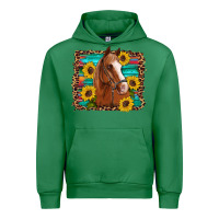 Emerald horse sunflowers turquoise wooden serape leopard Urban Hoodie - Artiststas