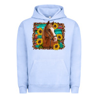 Pigment Grape Ice horse sunflowers turquoise wooden serape leopard Urban Hoodie - Artiststas