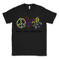 Black mardi gras love peace Classic Tee - Bettercallsaul