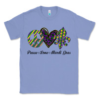 Colony Blue mardi gras love peace Classic Tee - Bettercallsaul