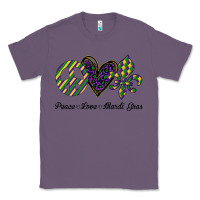 Lavender mardi gras love peace Classic Tee - Bettercallsaul