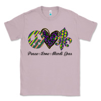 Lilac mardi gras love peace Classic Tee - Bettercallsaul