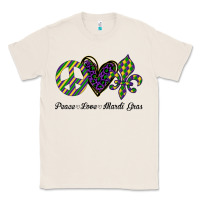 Natural mardi gras love peace Classic Tee - Bettercallsaul