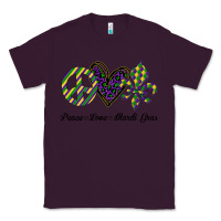 Plum mardi gras love peace Classic Tee - Bettercallsaul