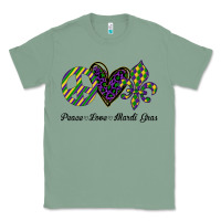 Sage mardi gras love peace Classic Tee - Bettercallsaul