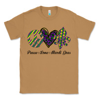 Toasted Coconut mardi gras love peace Classic Tee - Bettercallsaul