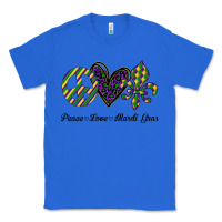 True Royal mardi gras love peace Classic Tee - Bettercallsaul