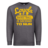 Charcoal Heather sister jean   loyola basketball is second to nun Premium Sweatshirt - tuanDangUi