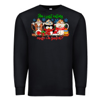 Black amiju sweating cause im bored Premium Sweatshirt - CowhideDigitalArt