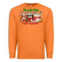 Carrot amiju sweating cause im bored Premium Sweatshirt - CowhideDigitalArt