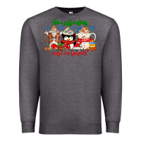 Charcoal Heather amiju sweating cause im bored Premium Sweatshirt - CowhideDigitalArt