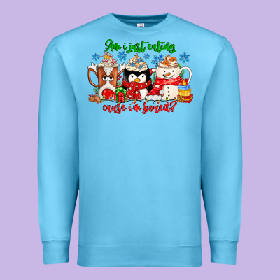 Amiju Sweating Cause Im Bored Premium Sweatshirt Designed By Cowhidedigitalart