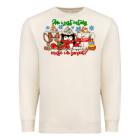 Sandshell amiju sweating cause im bored Premium Sweatshirt - CowhideDigitalArt