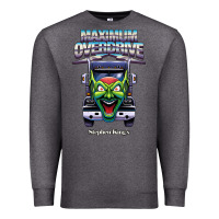 Charcoal Heather maximum overdrive goblin truck Premium Sweatshirt - tuanDangUi