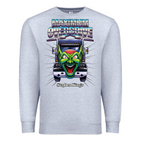 Heather Grey maximum overdrive goblin truck Premium Sweatshirt - tuanDangUi