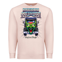 Pale Pink maximum overdrive goblin truck Premium Sweatshirt - tuanDangUi