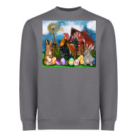 Storm Farm animals 20oz Heavyweight Sweatshirt - OliviaCreatesArt