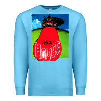 Ocean Blue house (hausu) 1977 poster Premium Sweatshirt - tuanDangUi