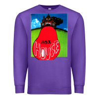 Purple house (hausu) 1977 poster Premium Sweatshirt - tuanDangUi