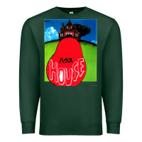 Sports Green house (hausu) 1977 poster Premium Sweatshirt - tuanDangUi