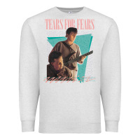Oatmeal Heather vintage style 80s tears for fears design Premium Sweatshirt - tuanDangUi