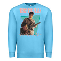 Ocean Blue vintage style 80s tears for fears design Premium Sweatshirt - tuanDangUi