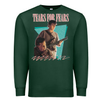 Sports Green vintage style 80s tears for fears design Premium Sweatshirt - tuanDangUi