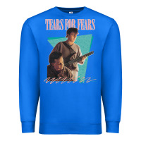 True Royal vintage style 80s tears for fears design Premium Sweatshirt - tuanDangUi