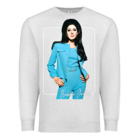 Oatmeal Heather bobbie gentry  vintage style fan design1 Premium Sweatshirt - tuanDangUi