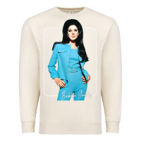 Sandshell bobbie gentry  vintage style fan design1 Premium Sweatshirt - tuanDangUi