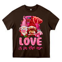 Love Is In The Air With Gnomies Heavy Core Tee | Teevron