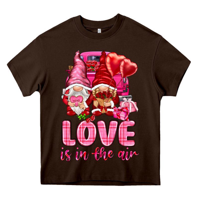 Love Is In The Air With Gnomies Heavy Core Tee by NancyCooperArtShop | Teevron