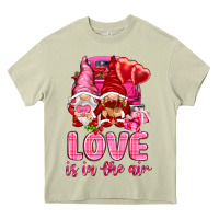 Mossy love is in the air with gnomies Heavy Core Tee - NancyCooperArtShop