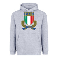 Heather Grey italian,rugby,federation Heavyweight Hoodie - tuanDangUi